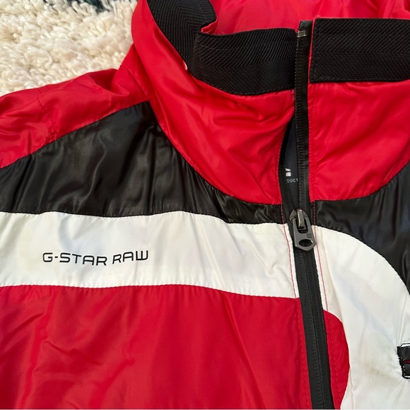 G star black and red light weight jacket - Picture 2 of 13